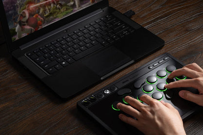 8Bitdo Arcade Controller for Xbox Series X|S & PC - Wireless, Mechanical Switches, RGB Lighting, Model 6922621507437, Black