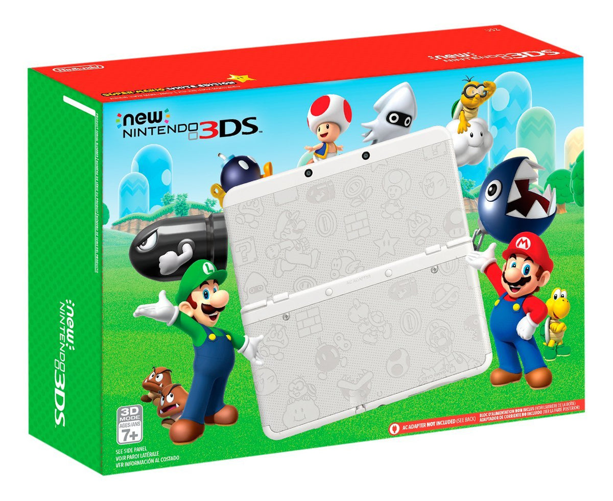 Nintendo New 3DS - Super Mario White Edition [Discontinued] (refurbished)