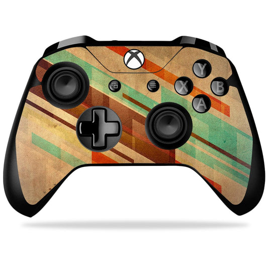 MIGHTY SKINS Xbox One X Controller Skin - Abstract Wood Vinyl Decal Wrap, Durable & Easy to Apply, Model MIXBONXCO-Abstract Wood