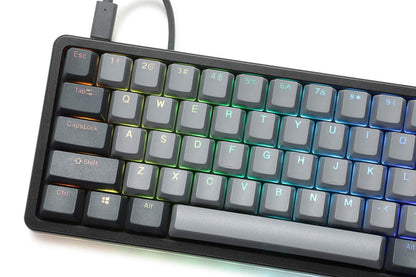 DROP ALT High-Profile Mechanical Keyboard - 65% (67 Keys), Hot-Swap, RGB Backlighting, Aluminum Frame, Halo True, Black