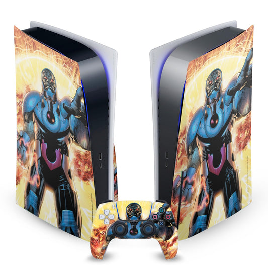 Head Case Designs Officially Licensed Justice League DC Comics Darkseid New 52#6 Comic Book Covers Vinyl Faceplate Sticker Gaming Skin Decal Cover Compatible With PS5 Disc Console & DualSense