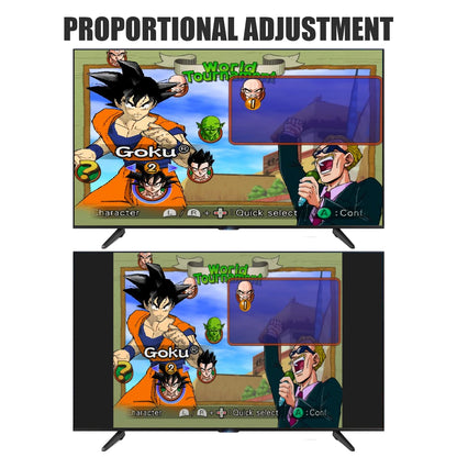 IQIKU HDMI Adapter for N64, Game Cube, SNES - Black, High-Quality Gaming Connectivity