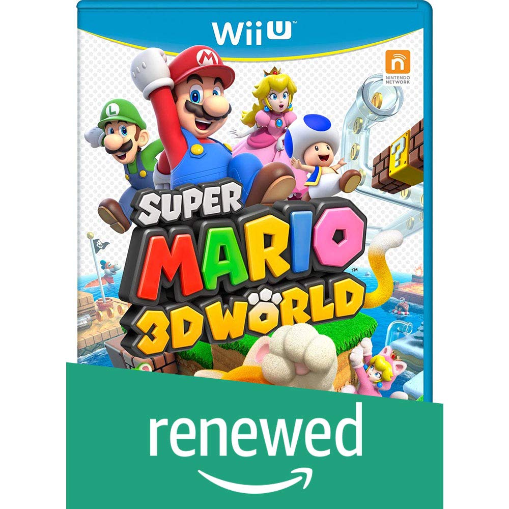 Nintendo Super Mario 3D World for Wii U (Renewed) - Model: WUPPARDE-cr