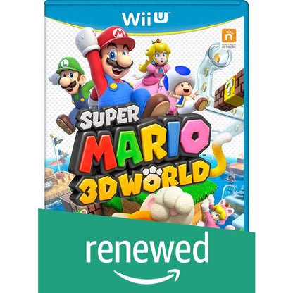 Nintendo Super Mario 3D World for Wii U (Renewed) - Model: WUPPARDE-cr