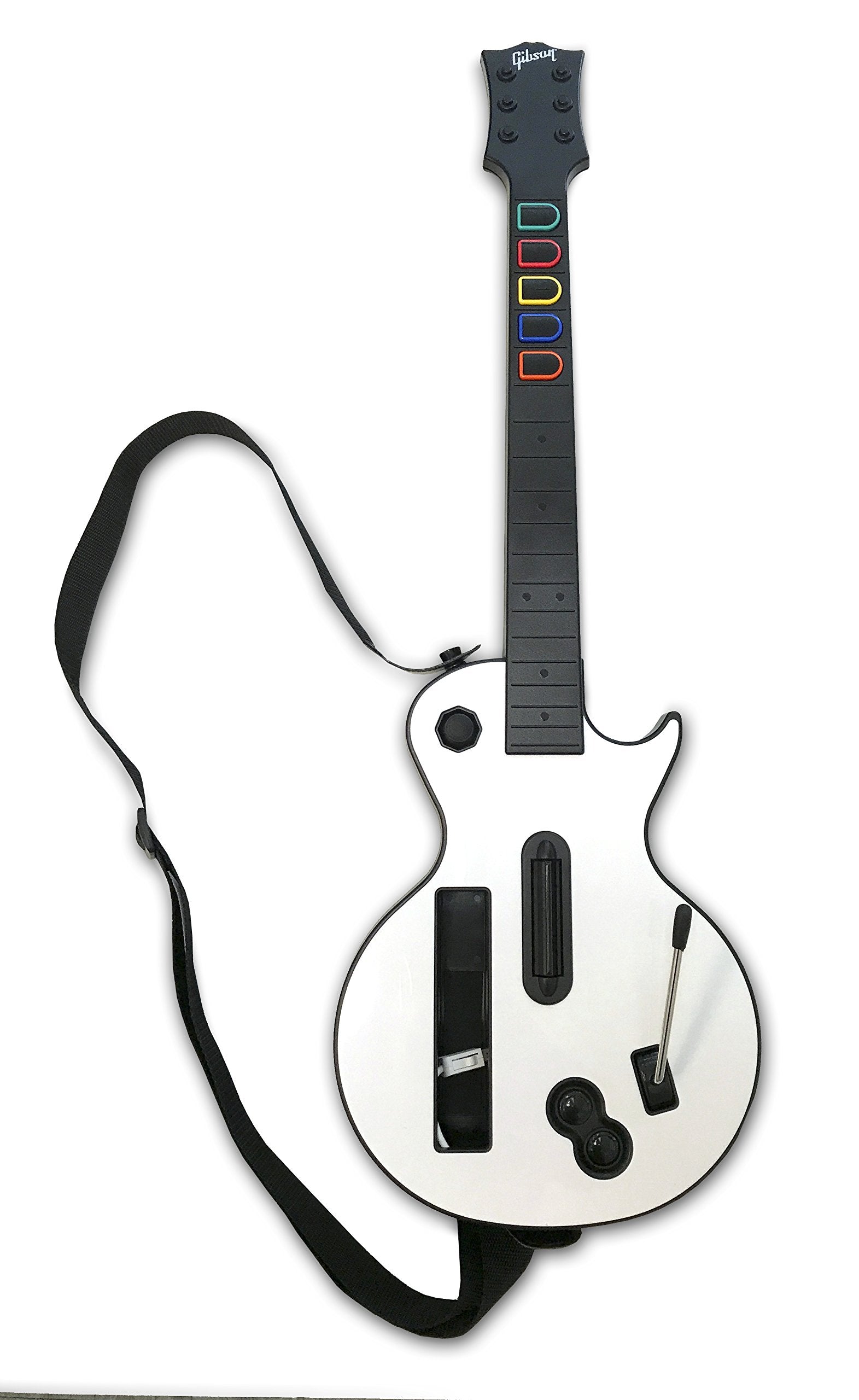 ACTIVISION Wireless Guitar for Wii - Compatible with Guitar Hero & Rock Band Games, White Color, Model: White
