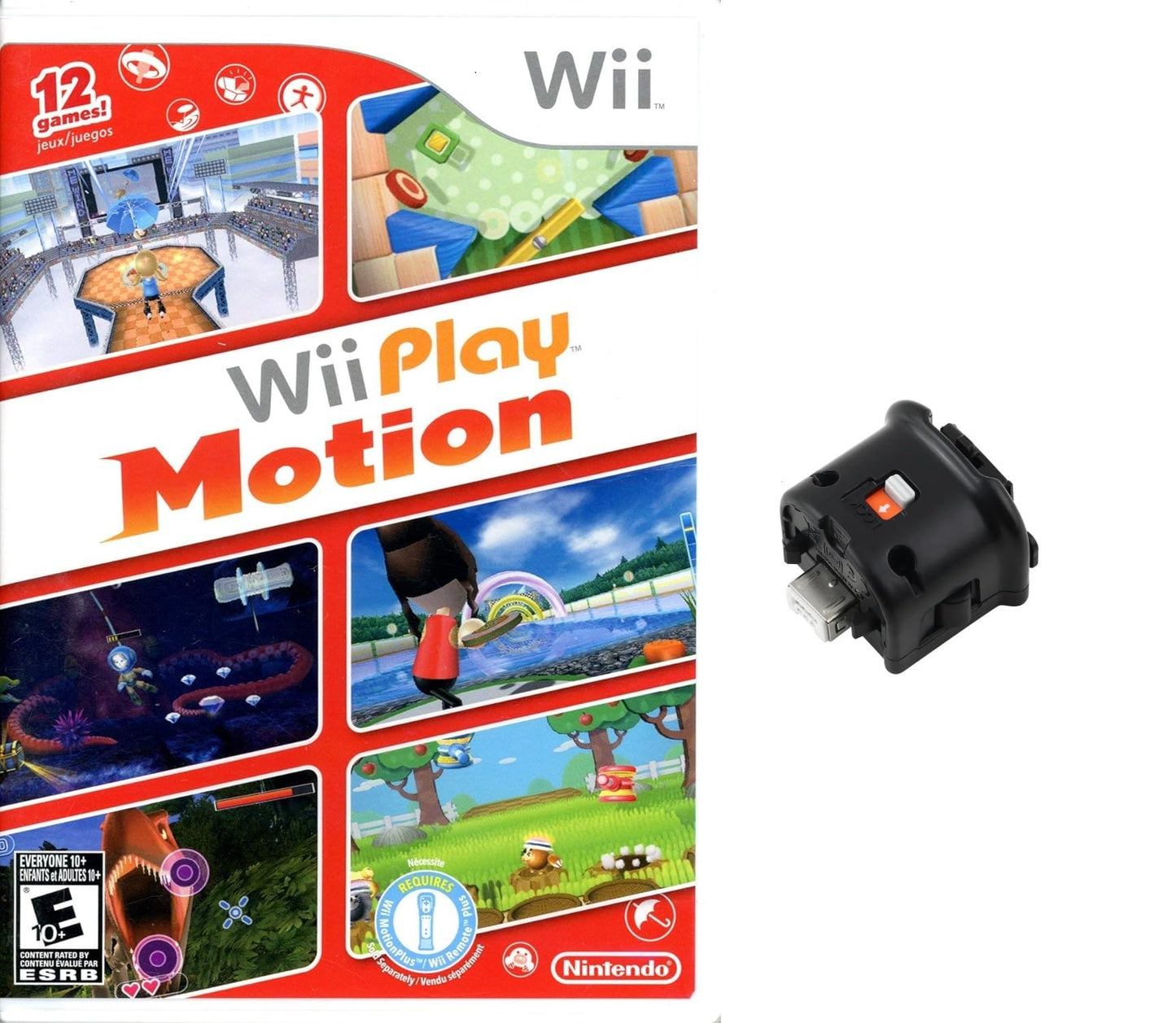 Wii Play Motion (Nintendo Wii) (Renewed) (Game + Motion Plus)