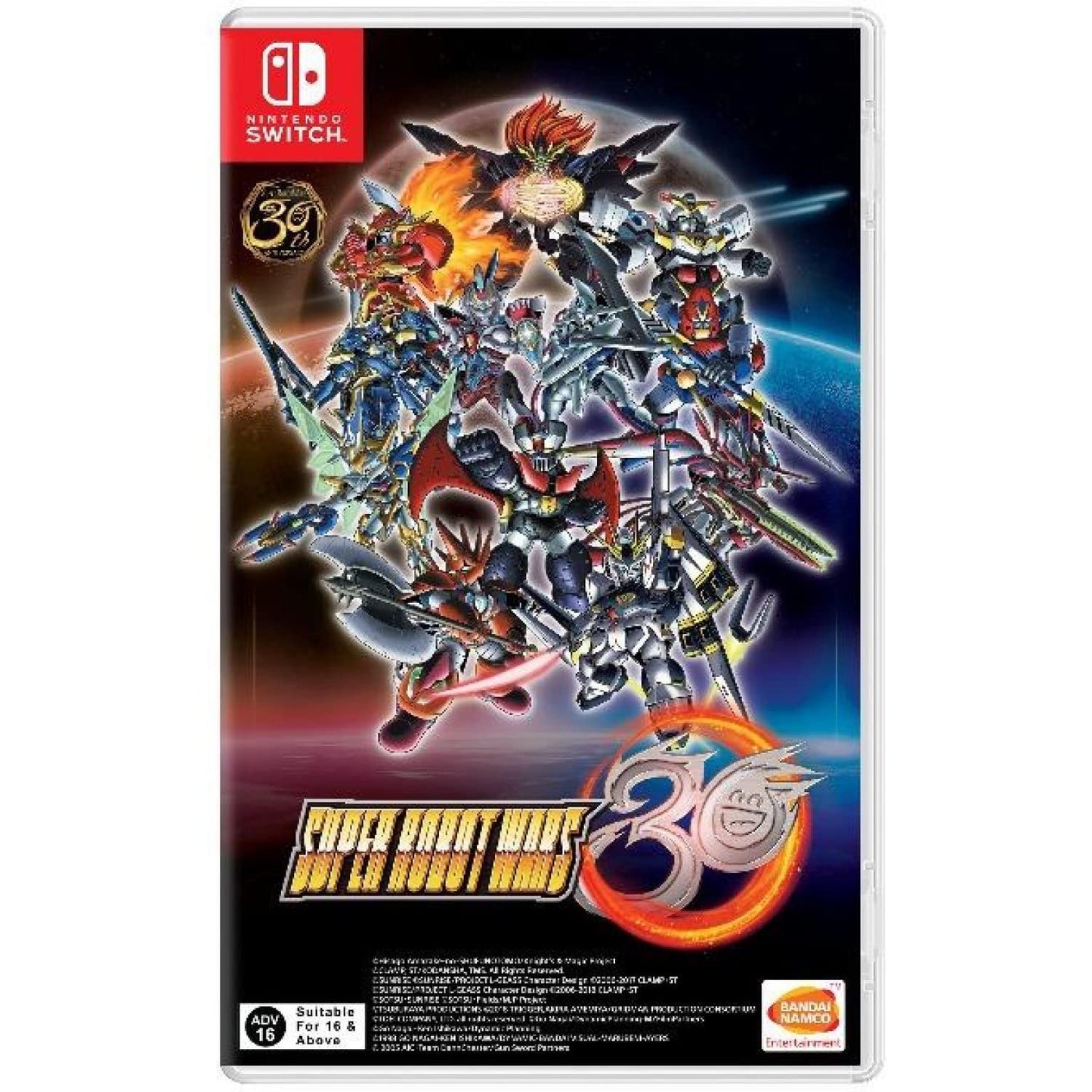 Limited Run Super Robot Wars 30 - Nintendo Switch (English) - Model 1185681 - Non-US Version