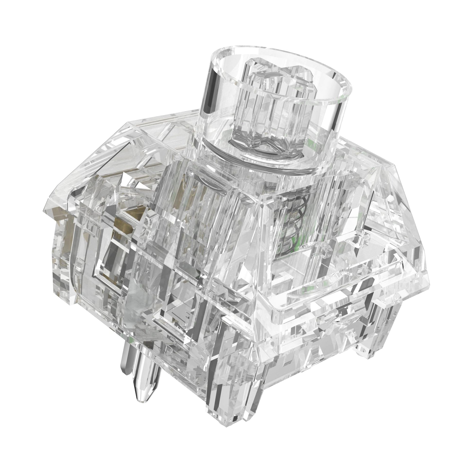 Kailh Glass Jellyfish Pro Switches for Mechanical Keyboard 5-pin 45gf Linear/Lubed/Fully Transparent Switches(Jellyfish Linear 36Pcs)
