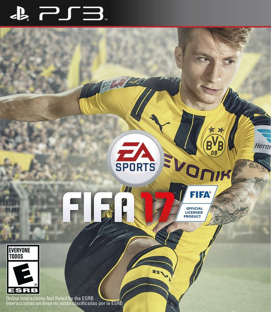 Electronic Arts FIFA 17 - PlayStation 3 Game, Model 36873, Sports Simulation