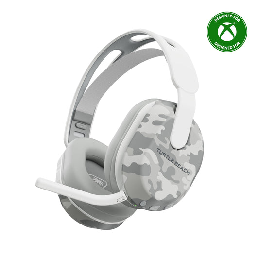 Turtle Beach Stealth 500 Wireless Gaming Headset Licensed for Xbox Series X|S  Compatible with Xbox One  Bluetooth  PC  Mobile  40 Hr Battery  Memory Foam Cushions  Flip-to-Mute Mic - Arctic Camo