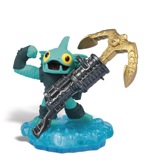 ACTIVISION Skylanders SWAP Force Anchors Away Gill Grunt Series 3 Character - Turquoise - Plastic - Model 84663