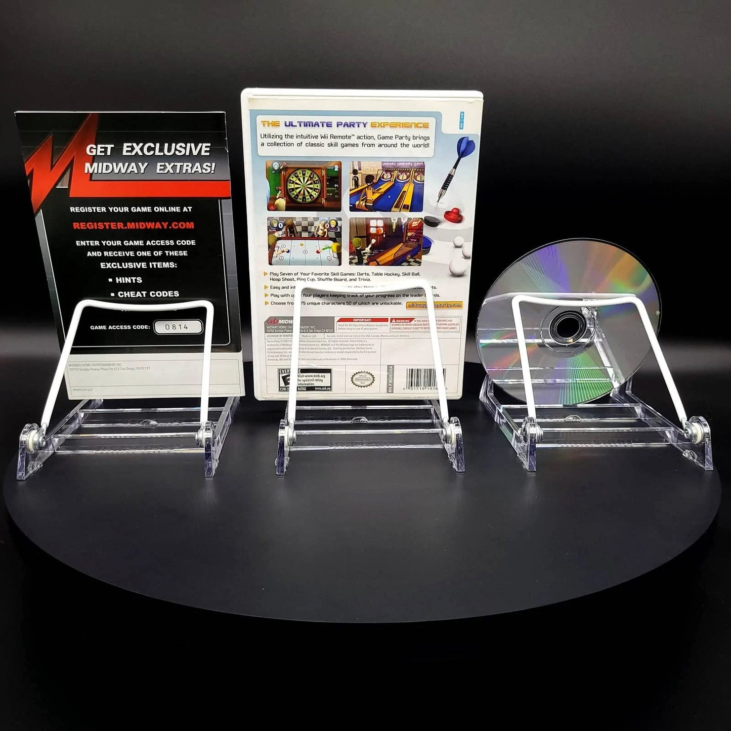 MIDWAY Game Party for Nintendo Wii - Model 031719191895