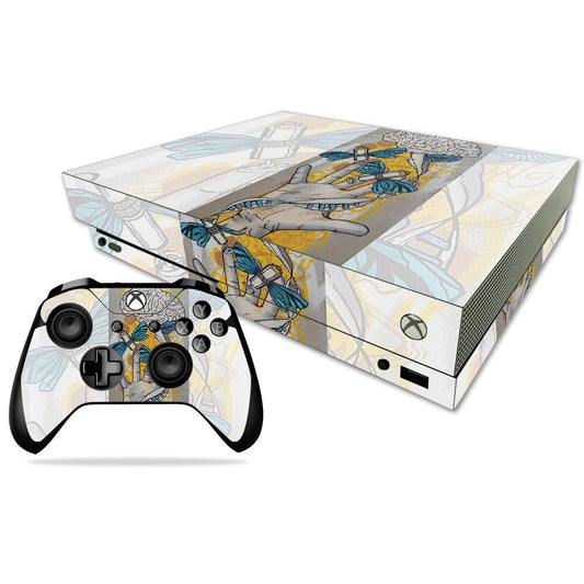 MIGHTY SKINS Xbox One X Skin - Insane In The Brain, Durable Vinyl Decal Wrap, Easy to Apply, Made in The USA