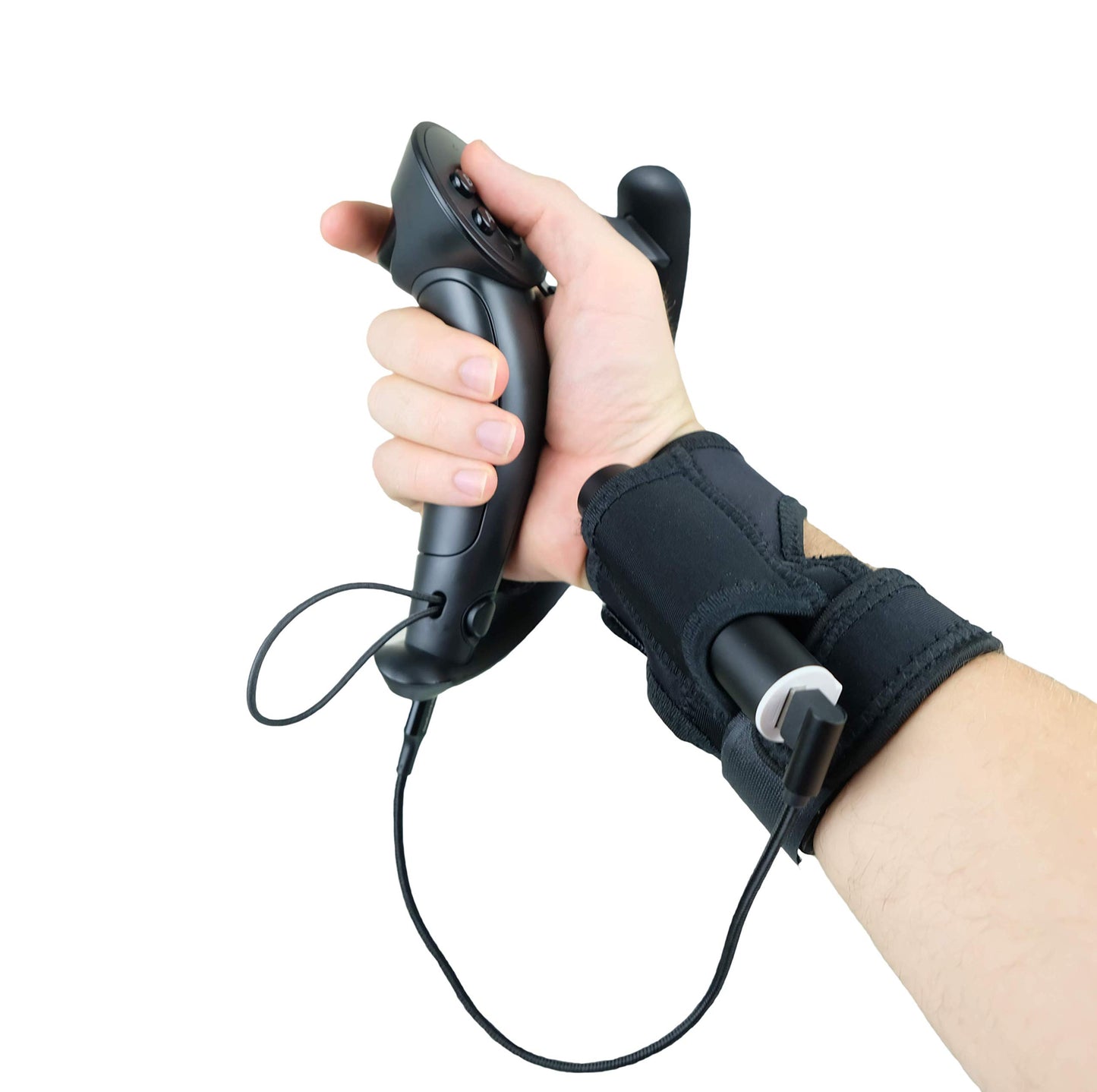 DeadEyeVR Valve Index Wrist Mounted Battery Kit - Charges Controllers, Black