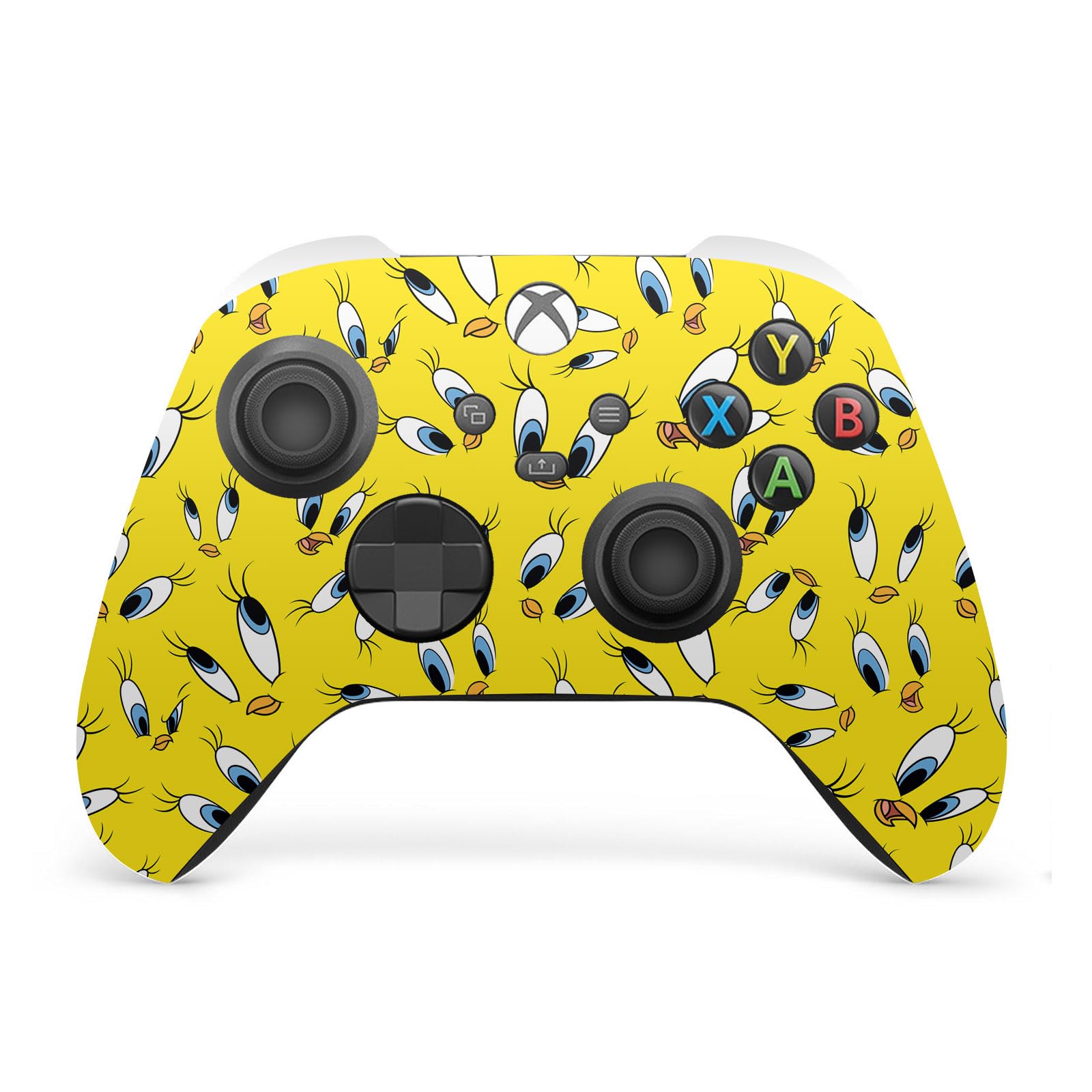Head Case Designs Officially Licensed Looney Tunes Tweety Pattern Graphics and Characters Vinyl Sticker Gaming Skin Decal Cover Compatible With Xbox Series X/S Controller