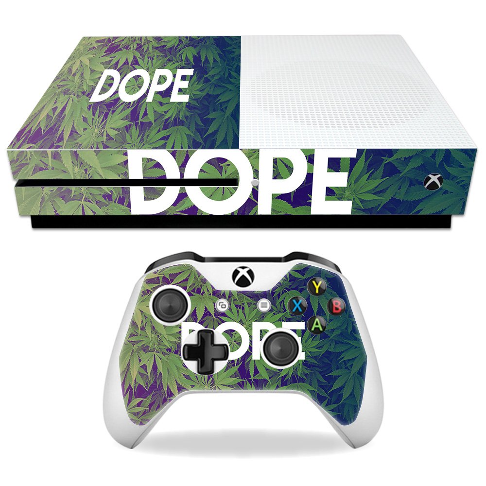 MIGHTY SKINS MightySkins Skin for Xbox One S - Dope | Durable Vinyl Decal Cover | Easy to Apply & Remove