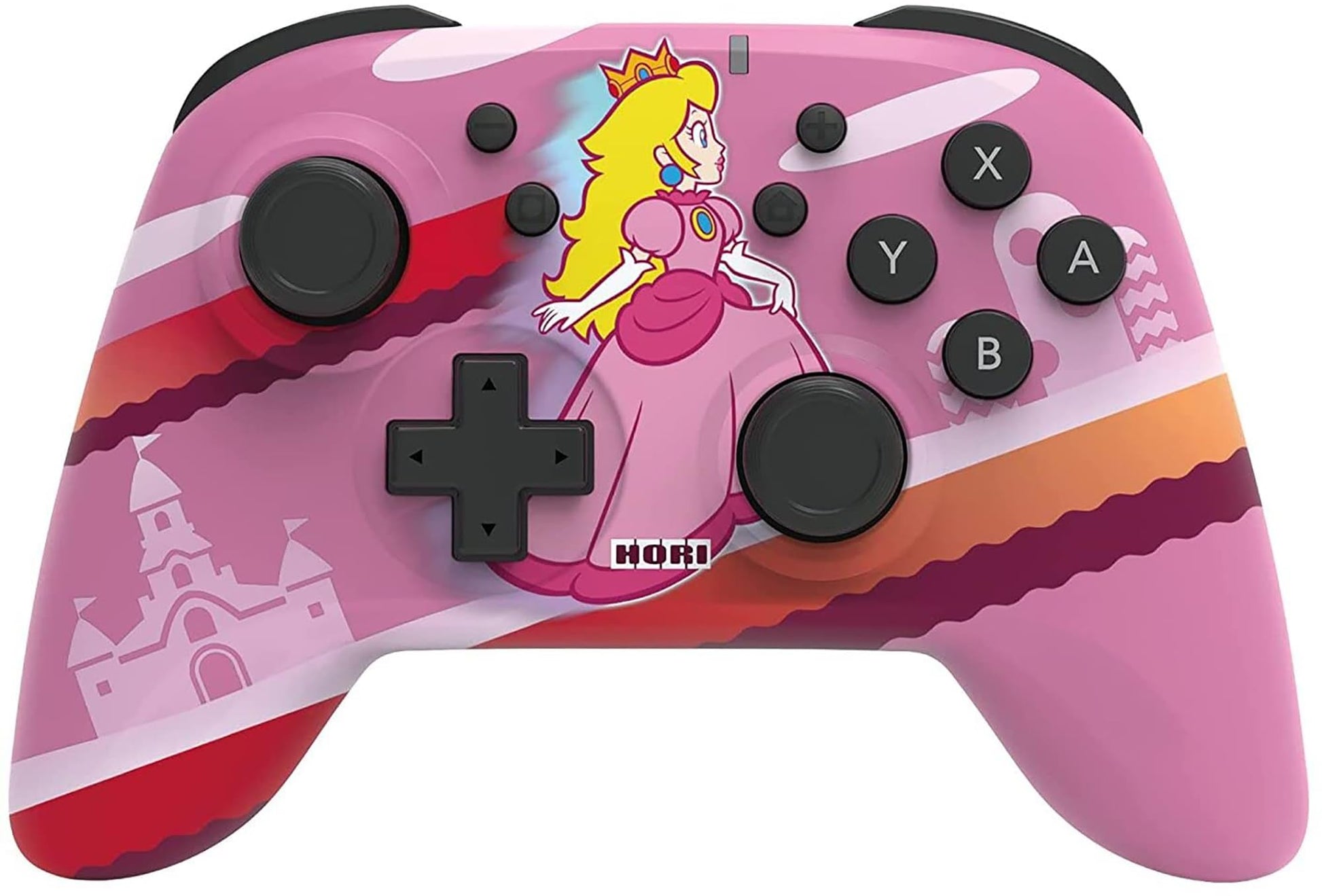 HORI Wireless HORIPAD Pro Controller for Nintendo Switch - Pink, Model NSW-360U, Officially Licensed