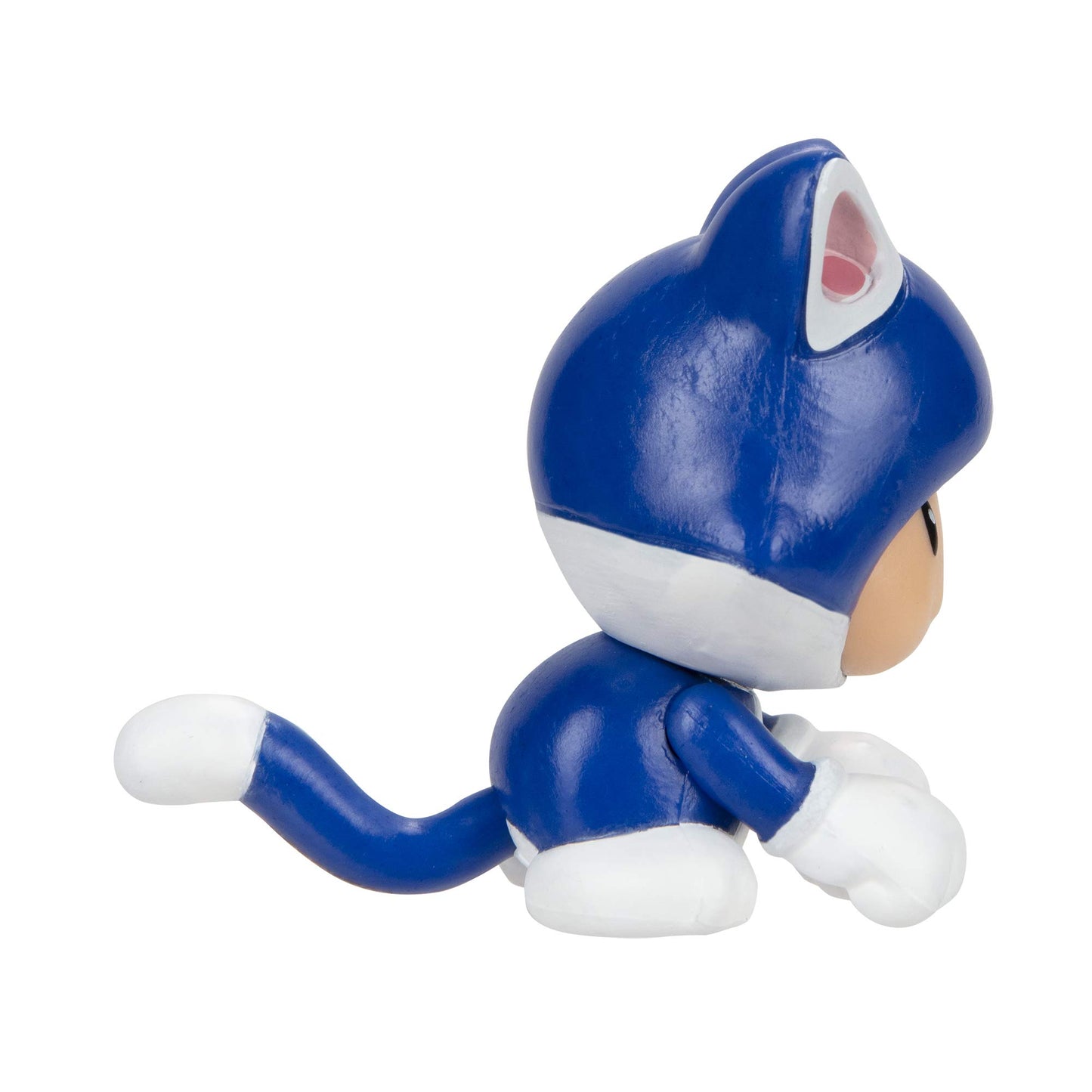 Nintendo 2.5" Goomba Action Figure - 8 Bit Design, Blue/White Color, Model 91428