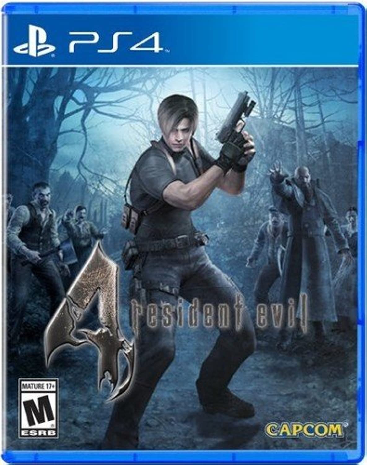 Capcom Resident Evil 4 - PlayStation 4 Standard Edition, Model 56031, Action Survival Horror Game