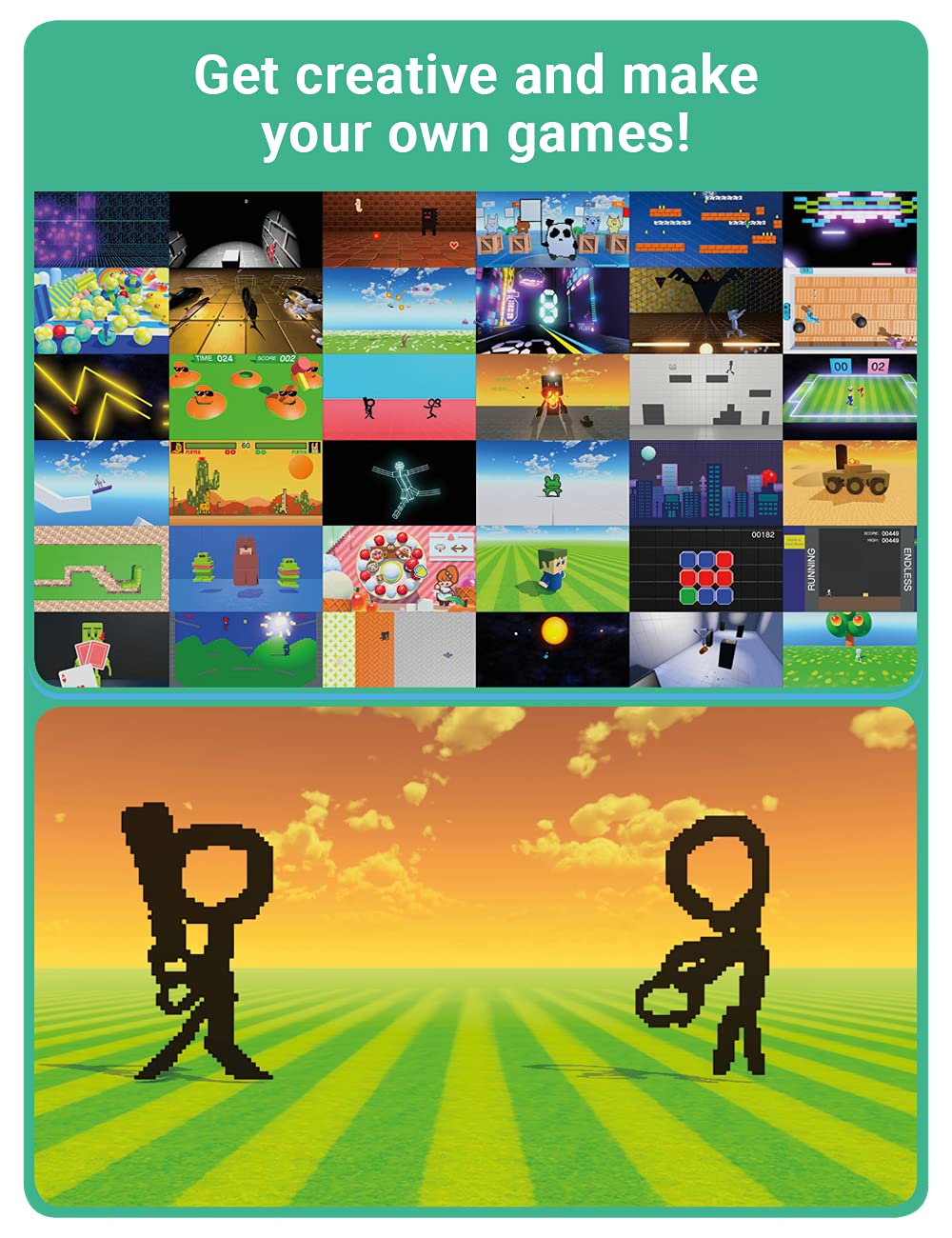 Nintendo Game Builder Garage for Switch - European Version, Model 10008426