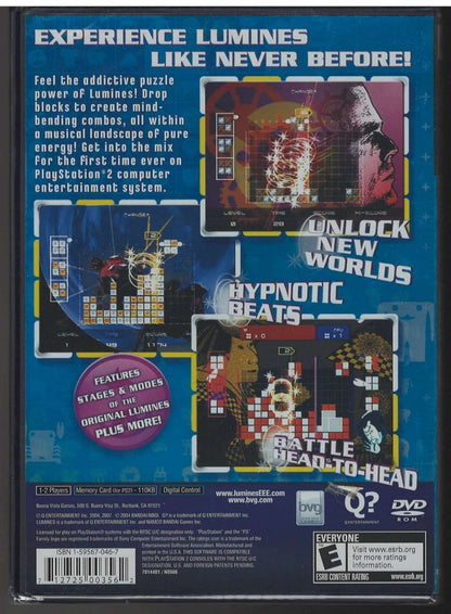 Disney Interactive Studios Lumines Plus Game for PlayStation 2 - Model 712725003562