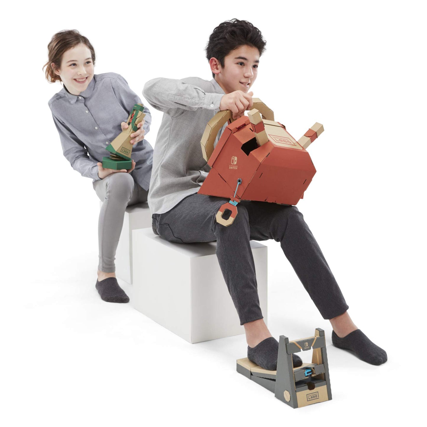 Nintendo Labo Vehicle Kit for Nintendo Switch - Model 2522266 - Noir Color