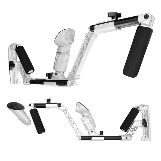protective geary-R1 VR tool Stock - Compatible with Oculus Quest 2  Meta Quest 3  Meta Quest 3S - Enhanced Stability and Immersion vr toy blastertock toy Adapter Fully Adjustable