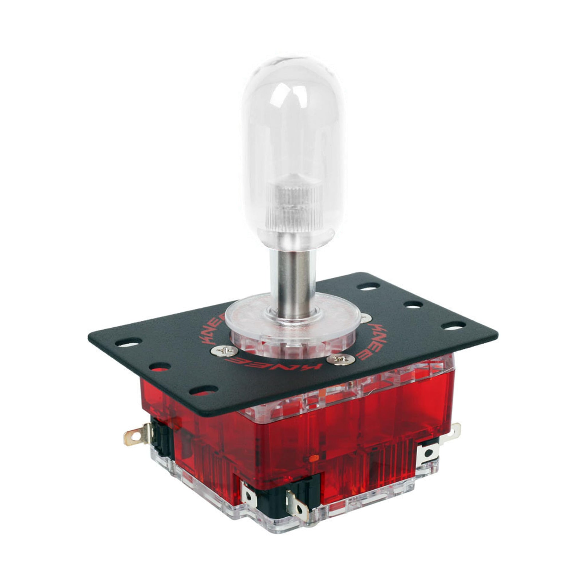 Generic KNEE-NEO Crown Joystick for EVO Game Console, Clear White, Professional Fighting Game Accessory