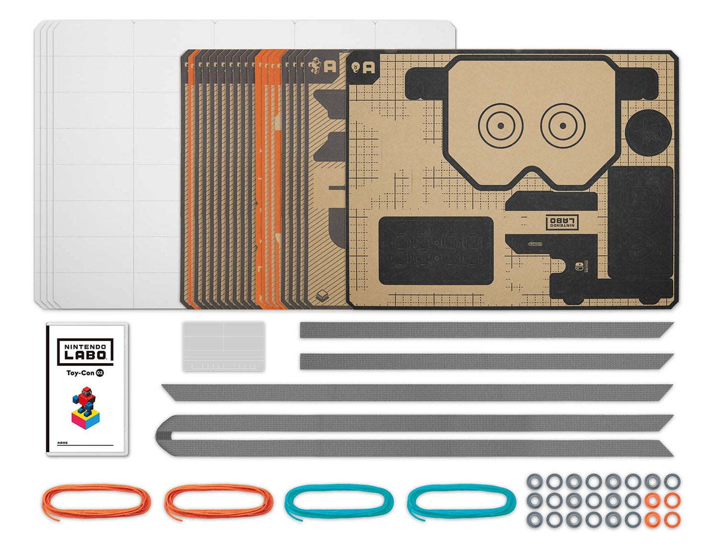 Nintendo Labo Toy-Con 02 Robot Kit for Nintendo Switch - Small, Orange/Grey, Interactive Building Set