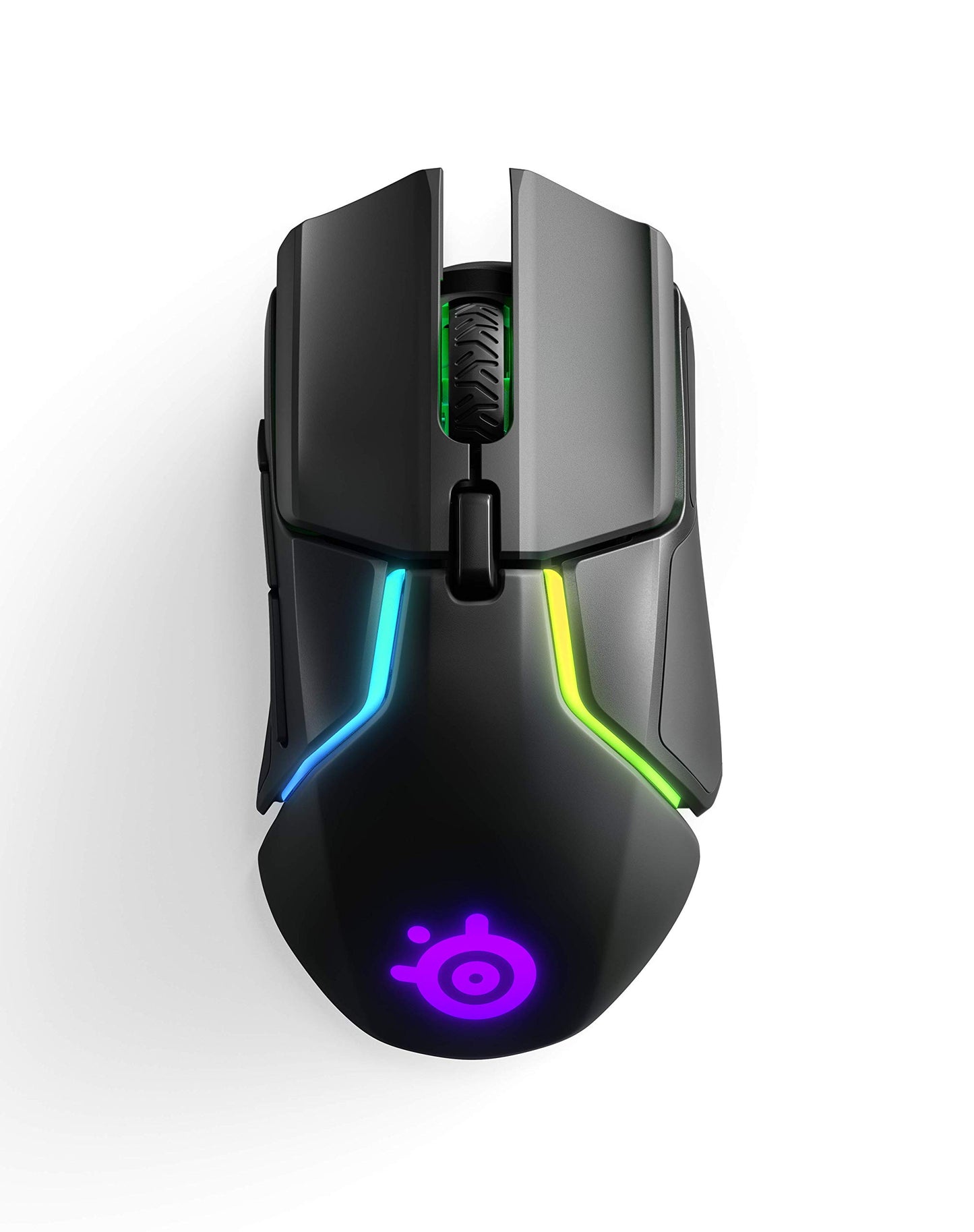 SteelSeries Rival 650 Quantum Wireless Gaming Mouse - Rapid Charging, 12,000 Cpi Dual Sensor, 256 Weight Configs, 8 Zone RGB Lig