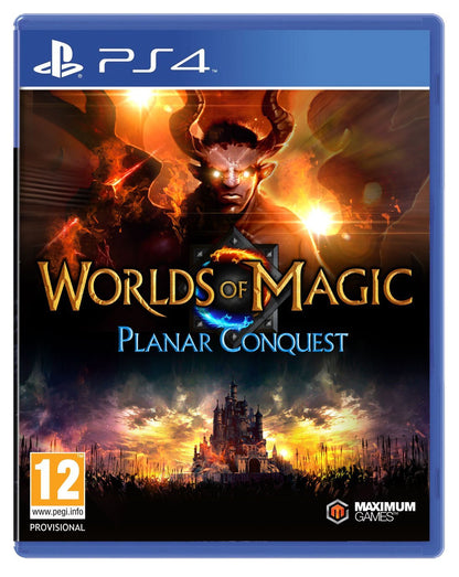 Maximum Games Worlds of Magic Planar Conquest PS4 - Multicolor, Model WOM-PS4, Engaging Strategy Game
