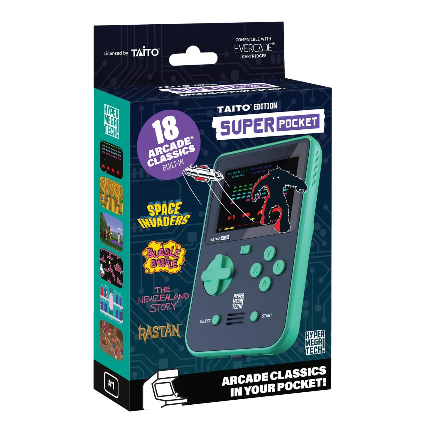 Blaze Entertainment Super Pocket TAITO Edition - Medium Green Plastic Model FG-TAPK-HMT-USA