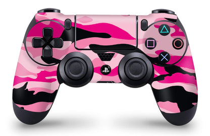 giZmoZ n gadgetZ PS4 Controller Skins - Full Wrap Vinyl Sticker, 2.36x4.72in, Pink Camo, Model GNG-PS4-PINK-C