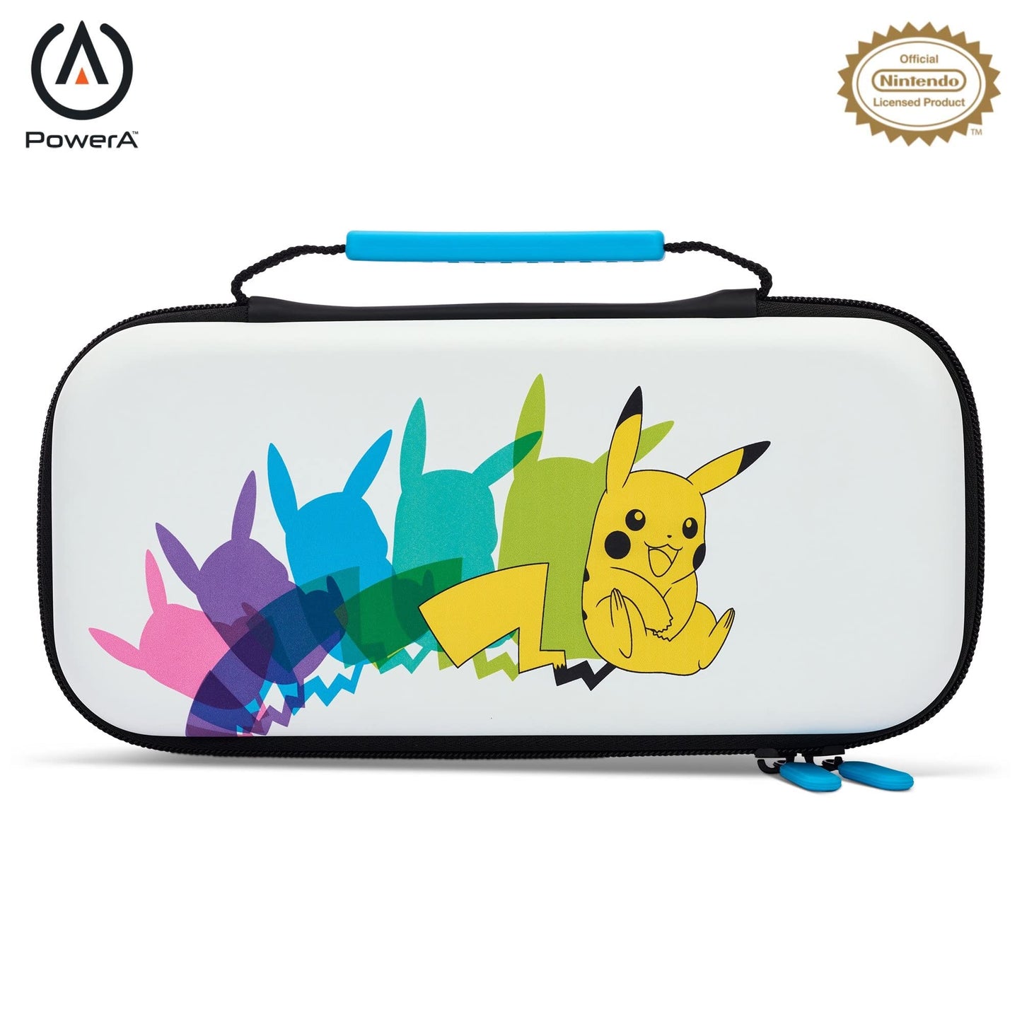 PowerA NSW Protection Case - Gaming Console Carry Case, Pikachu Color Shift, Model 1526543-01