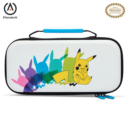 PowerA NSW Protection Case - Gaming Console Carry Case, Pikachu Color Shift, Model 1526543-01