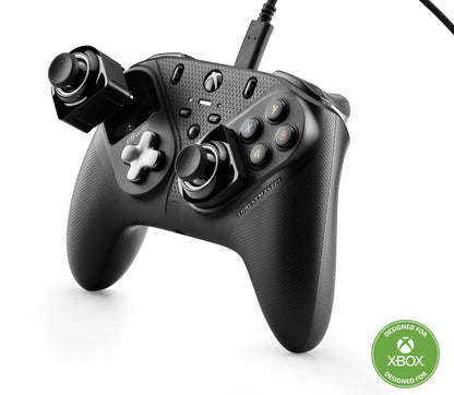 Thrustmaster eSwap S Crystal Orange Pro Wired Controller for XBOX Series X/S & PC - Black and Orange Crystal, Model 4460258