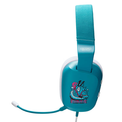 PowerA Wired Stereo Headset for Nintendo Switch - Over-Ear, Llambro Color, Model NSHS0397-01, Officially Licensed with Bonus Virtual Item