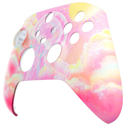 eXtremeRate Xbox Series X|S Controller Replacement Shell - Pinky Jellyfish Heaven - Custom Skin Cover (Model: FX3R025)