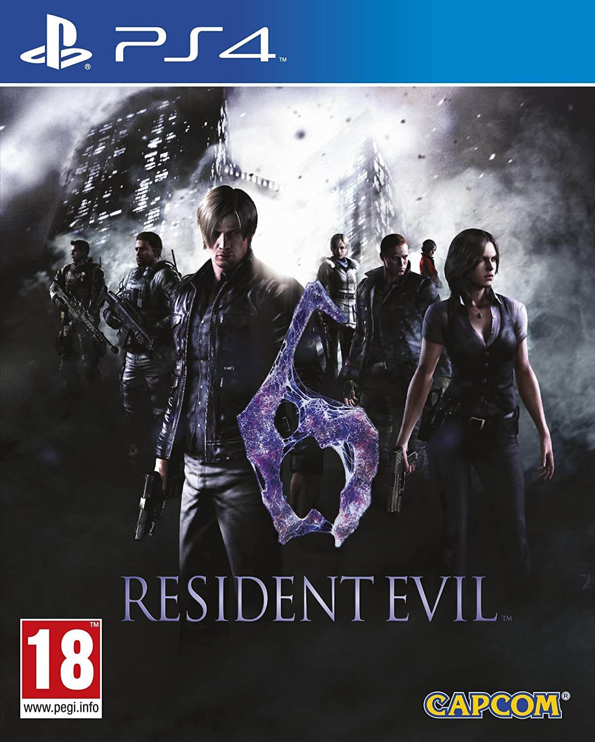Capcom Resident Evil 6 for PS4 - Action Survival Horror Game, Model P4REHRCAP93164