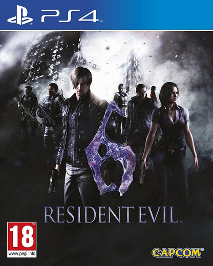 Capcom Resident Evil 6 for PS4 - Action Survival Horror Game, Model P4REHRCAP93164