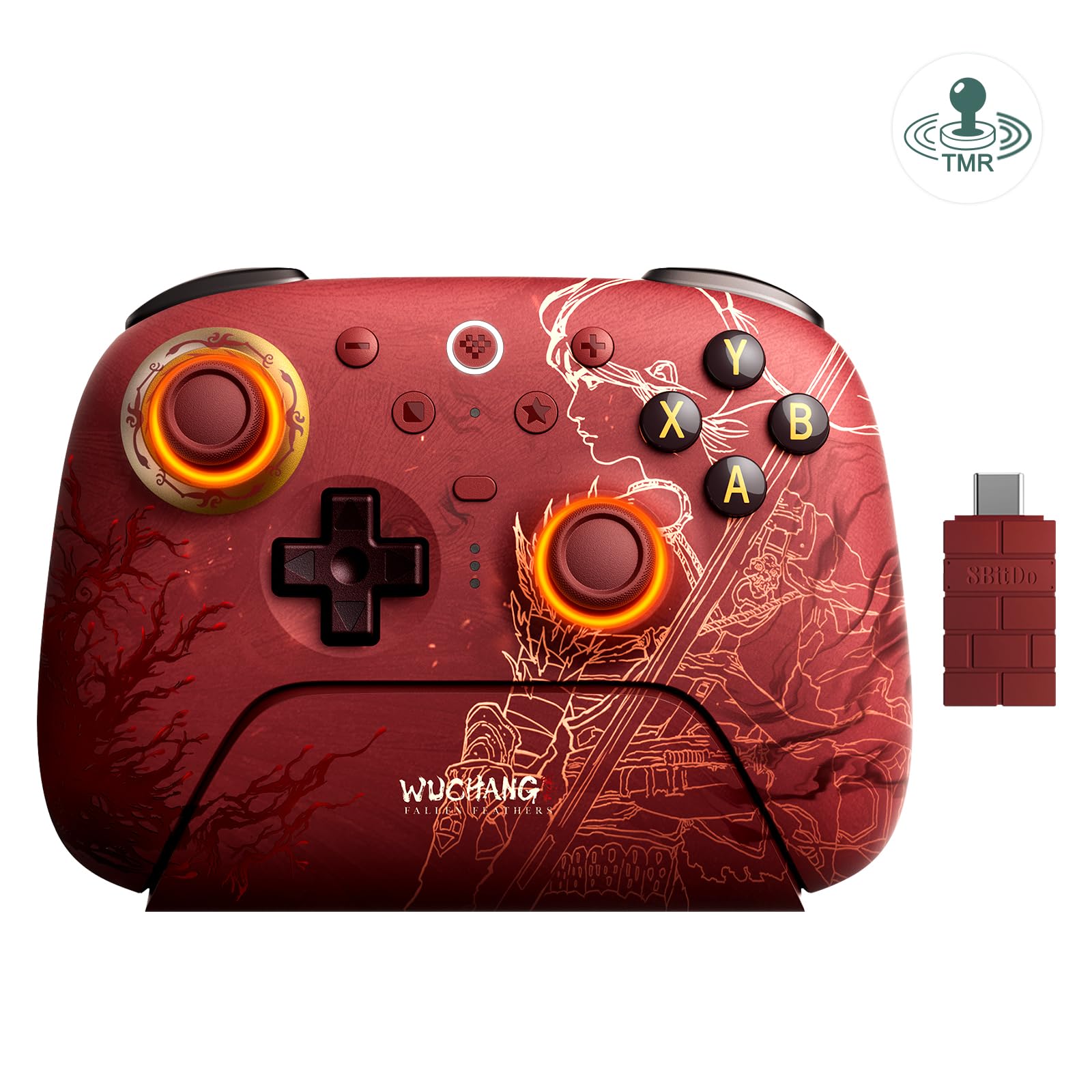 8BitDo Ultimate 2 Wireless Controller for Windows Android Steam Deck  TMR Joysticks 1000Hz Polling Rate Tactile/Hall Triggers Motion Control Programmable L4/R4 Bumpers 2 Back Paddle Buttons - WUCHANG
