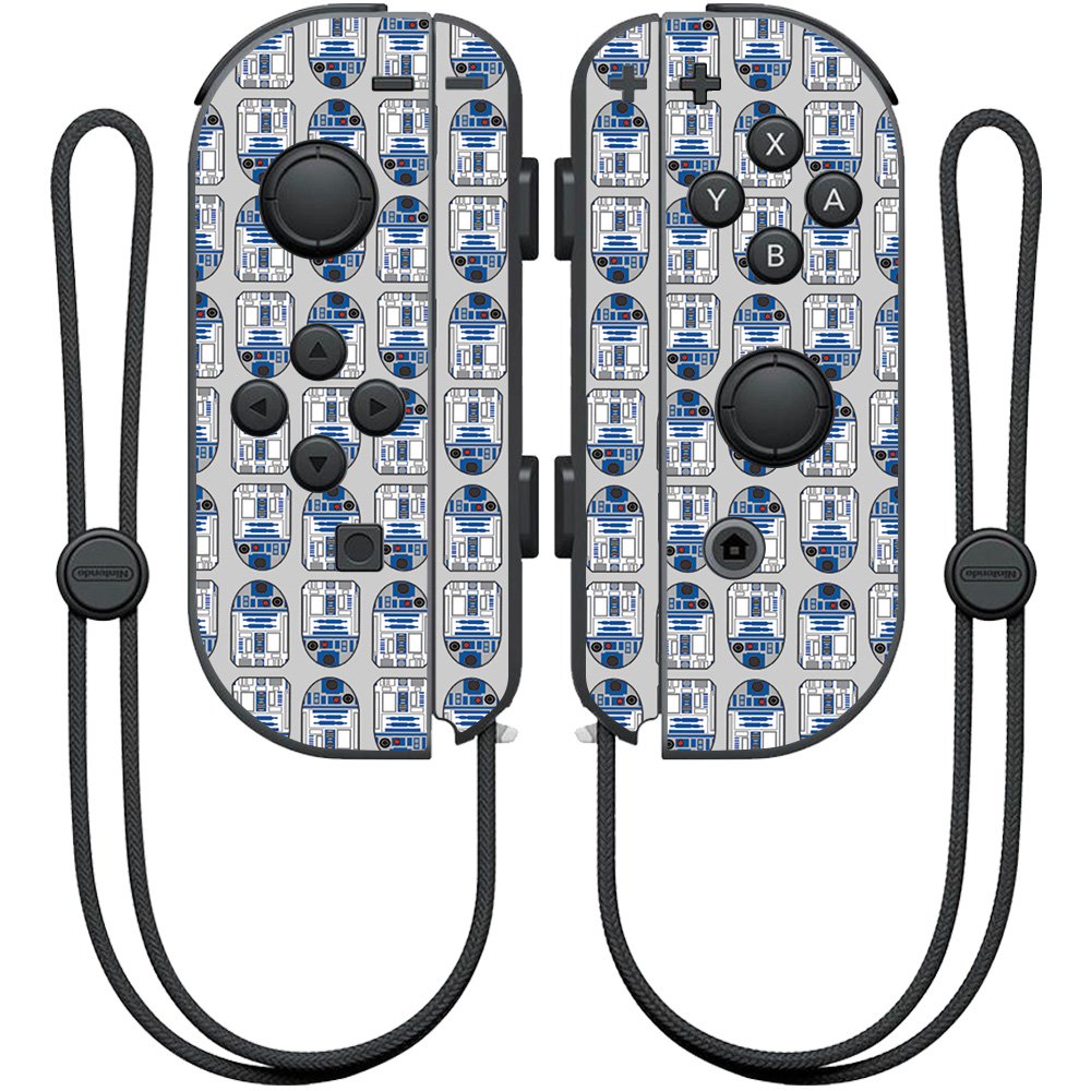 MIGHTY SKINS Nintendo Joy-Con Controller Skin Wrap - Galaxy Bots Design, Model NIJOYCO-Galaxy Bots
