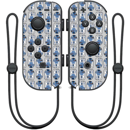 MIGHTY SKINS Nintendo Joy-Con Controller Skin Wrap - Galaxy Bots Design, Model NIJOYCO-Galaxy Bots