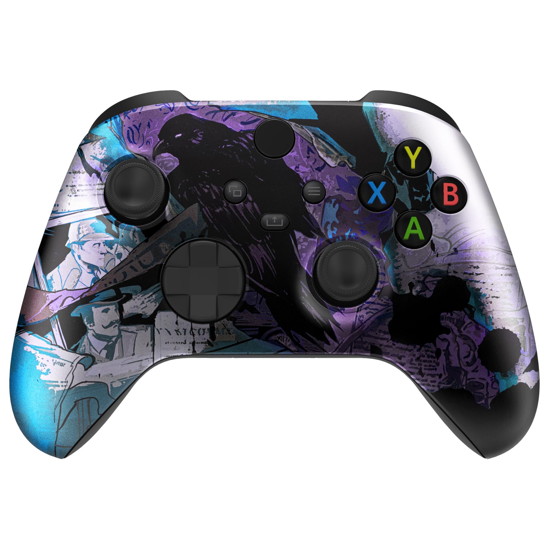 eXtremeRate Replacement Shell for Xbox Series X & S Controller - Unleash Your Style - The Great Detective Custom Acessories Skin