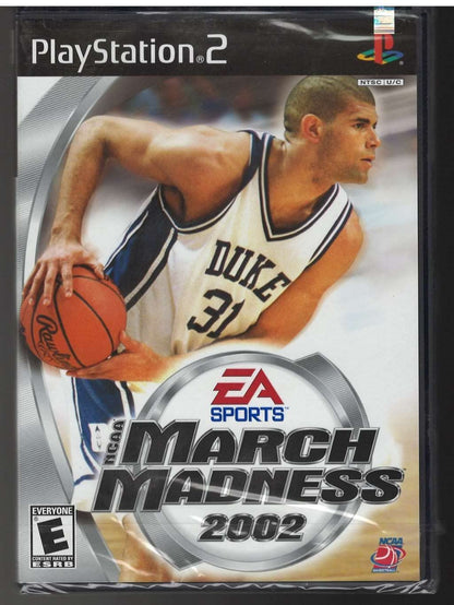 Sony PlayStation 2 Game - March Madness 2002, Classic Sports Action, PS 2 Model