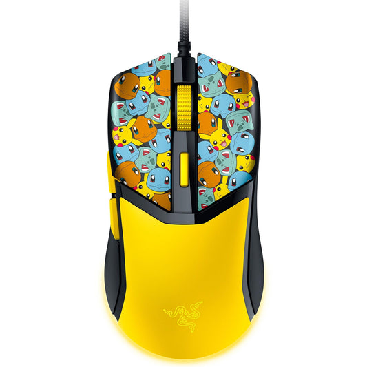 Razer Cobra Wired Gaming Mouse: 58g Lightweight - Gen-3 Optical Switches - Chroma RGB Lighting - Precise 8500 DPI Optical Sensor - 100% PTFE Mouse Feet - Speedflex Cable - Pok?mon Edition