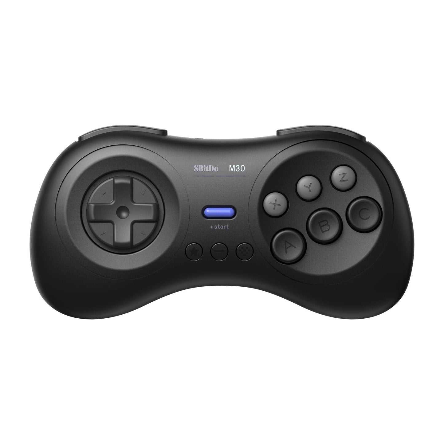 8Bitdo M30 Bluetooth Controller for Switch, Windows & Android - 6-Button Layout - Black - Model 6922621500735