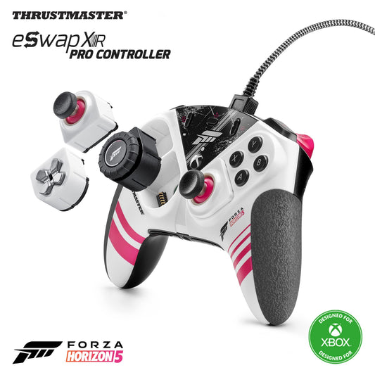 THRUSTMASTER ESWAP XR Pro Controller FORZA HORIZON 5 EDITION  Modular Wired Gamepad  Racing Wheel Module  Official FORZA HORIZON 5 and Xbox Series X|S  Precise Mini-Sticks  Tact Switches