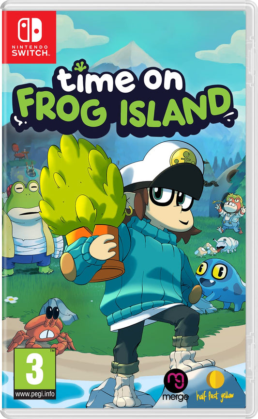 Merge Games Time on Frog Island Game - Model 1199001 - Black Color