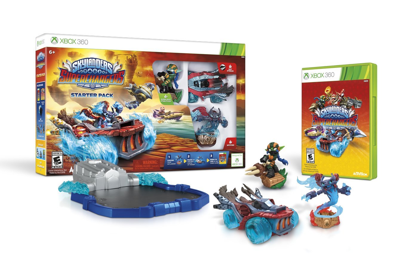 Skylanders SuperChargers Starter Pack - Xbox 360 (Renewed)